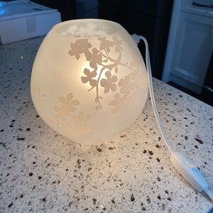 IKEA White Cherry Blossom Table Lamp